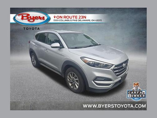 Molten Silver 2018 Hyundai TUCSON SEL Plus