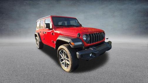 Firecracker Red Clearcoat 2025 Jeep Wrangler 4xe Sport S