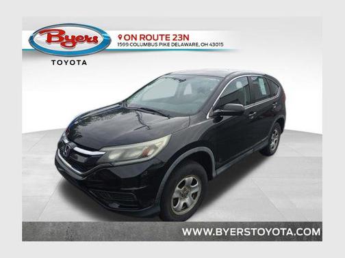 Crystal Black Pearl 2015 Honda CR-V LX