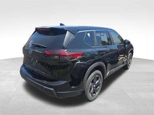 Super Black 2025 Nissan Rogue SV