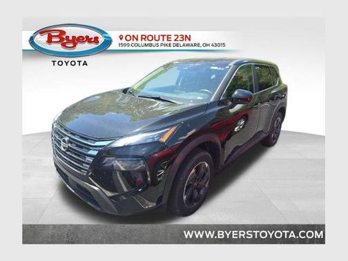 Super Black 2025 Nissan Rogue SV
