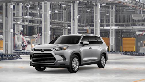 Gray 2026 Toyota Grand Highlander Hybrid XLE