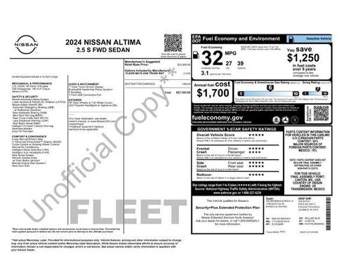 2024 Nissan Altima S FWD