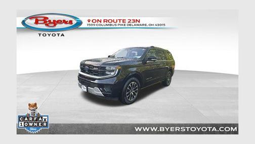 Black Metallic 2025 Ford Expedition Platinum