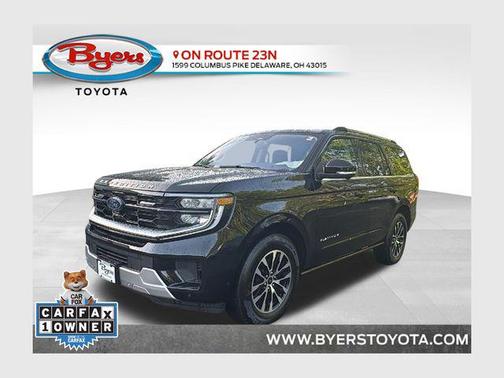Black Metallic 2025 Ford Expedition Platinum