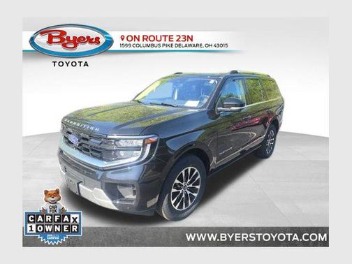 Black Metallic 2025 Ford Expedition Platinum