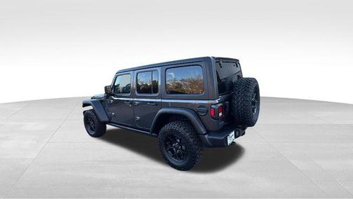 Granite Crystal Metallic Clearcoat 2025 Jeep Wrangler 4xe Willys