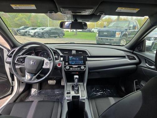 White 2020 Honda Civic Sport