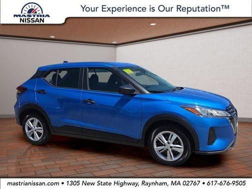 Electric Blue Metallic 2022 Nissan Kicks S