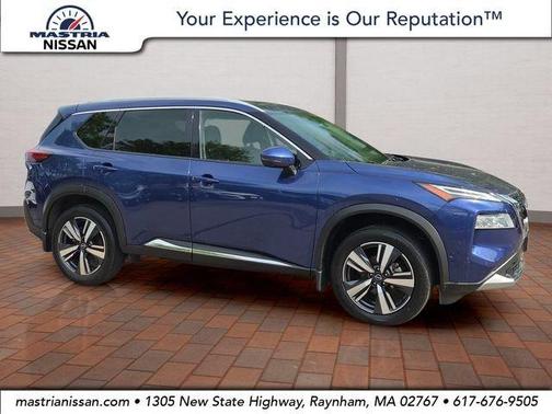 Caspian Blue 2023 Nissan Rogue Platinum