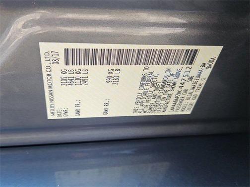 2017 Nissan Maxima 3.5 SV