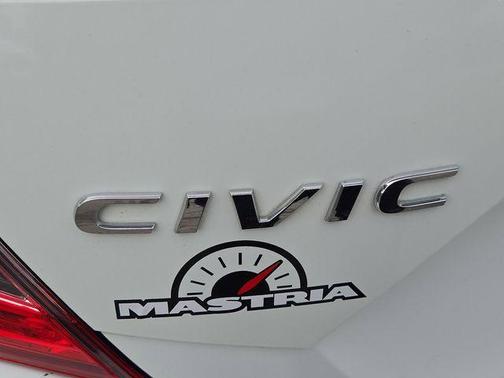 White 2018 Honda Civic LX