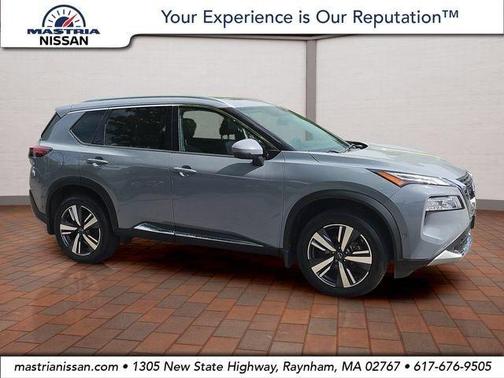 Boulder Gray Pearl 2023 Nissan Rogue Platinum