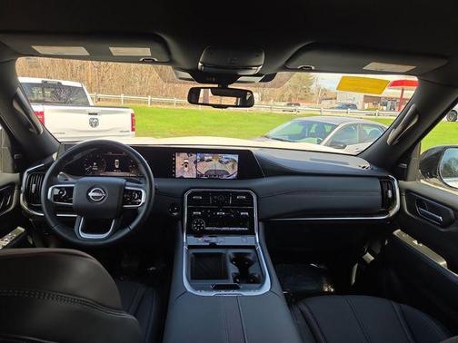 Aspen White 2025 Nissan Armada SL