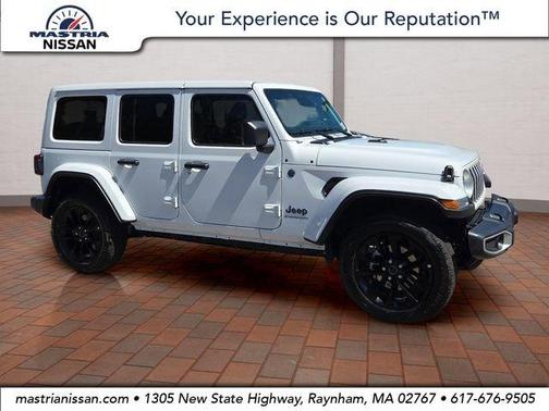 Bright White Clearcoat 2025 Jeep Wrangler 4xe Sahara