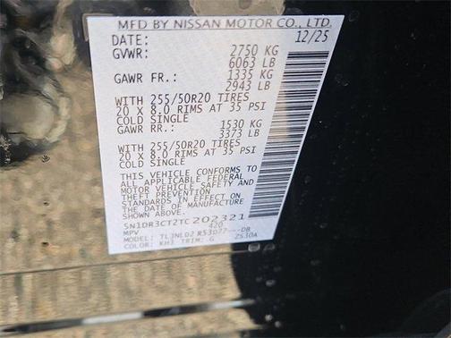 2026 Nissan Pathfinder SL