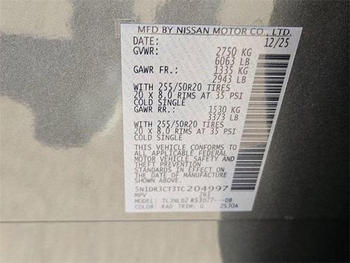 2026 Nissan Pathfinder SL