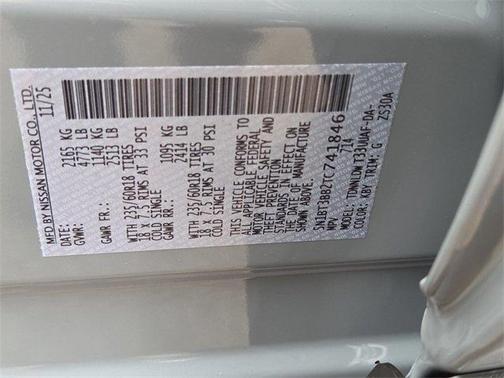 2026 Nissan Rogue SV