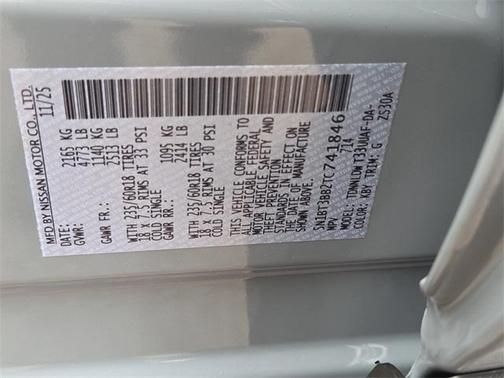 2026 Nissan Rogue SV