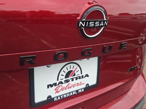 Scarlet Red 2027 Nissan Rogue