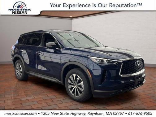 Blue 2024 INFINITI QX60 Pure