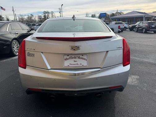 Silver 2018 Cadillac ATS 3.6L Premium Luxury