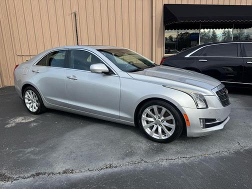 Silver 2018 Cadillac ATS 3.6L Premium Luxury