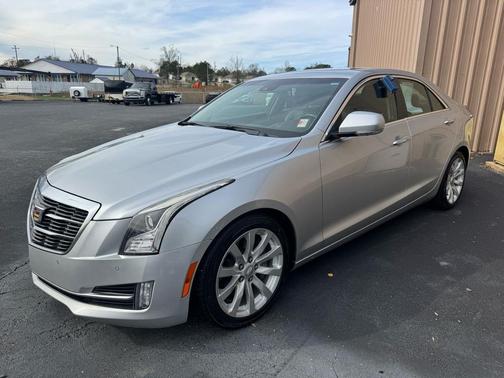 Silver 2018 Cadillac ATS 3.6L Premium Luxury