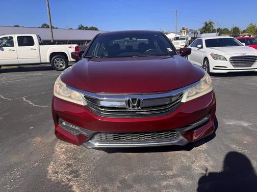 Red 2017 Honda Accord Sport CVT