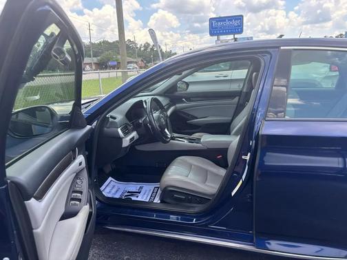 Blue 2018 Honda Accord Touring 1.5T CVT