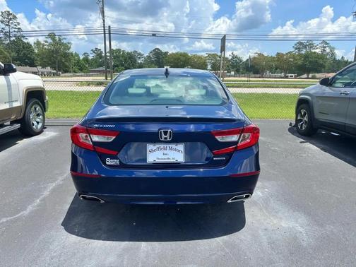 Blue 2018 Honda Accord Touring 1.5T CVT