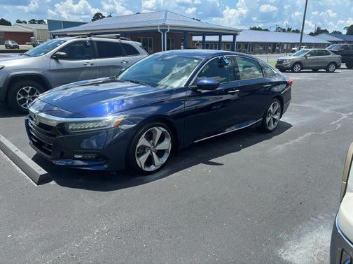 Blue 2018 Honda Accord Touring 1.5T CVT