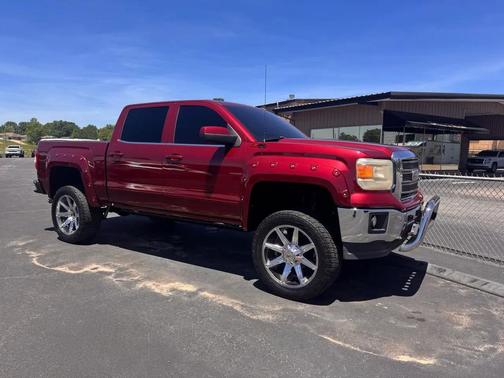 Red 2014 GMC Sierra 1500 SLE