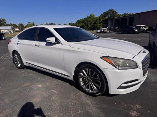 White 2015 Hyundai Genesis 3.8