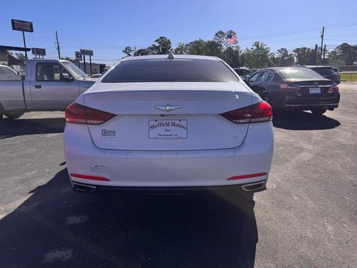 White 2015 Hyundai Genesis 3.8