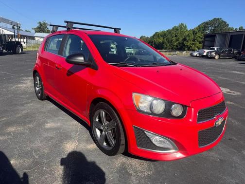 Red 2013 Chevrolet Sonic RS