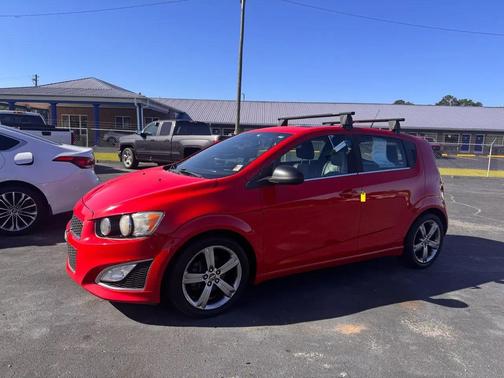 Red 2013 Chevrolet Sonic RS