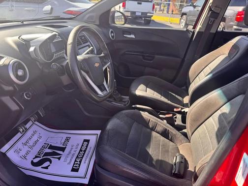 Red 2013 Chevrolet Sonic RS