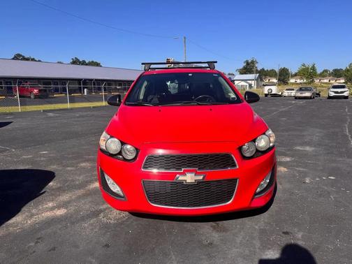 Red 2013 Chevrolet Sonic RS