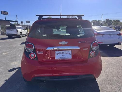 Red 2013 Chevrolet Sonic RS