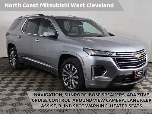 Sterling Gray Metallic 2023 Chevrolet Traverse Premier