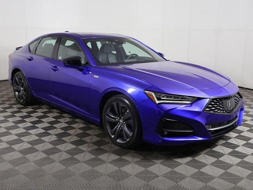 Apex Blue Pearl 2023 Acura TLX A-Spec
