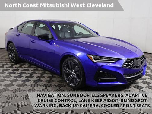 Apex Blue Pearl 2023 Acura TLX A-Spec