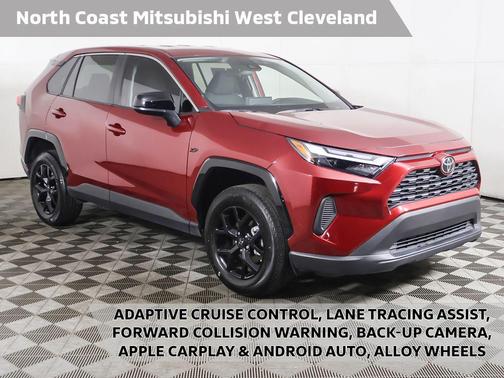 Ruby Flare Pearl 2025 Toyota RAV4 LE