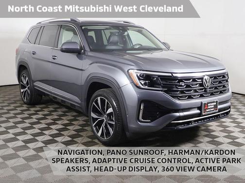 Platinum Gray Metallic 2024 Volkswagen Atlas 2.0T SEL Premium R-Line 4MOTION