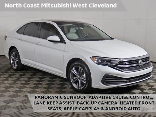 Opal White Pearl 2023 Volkswagen Jetta 1.5T SE