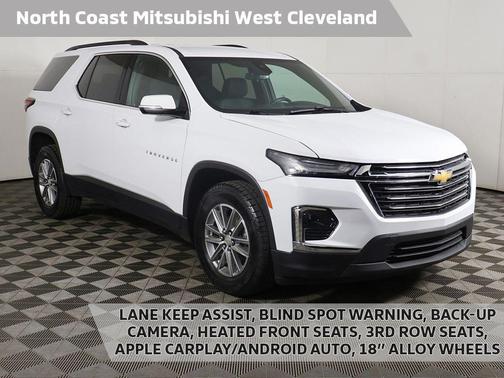 Summit White 2023 Chevrolet Traverse LT Cloth