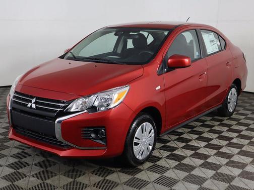 Infrared Metallic 2024 Mitsubishi Mirage G4 ES