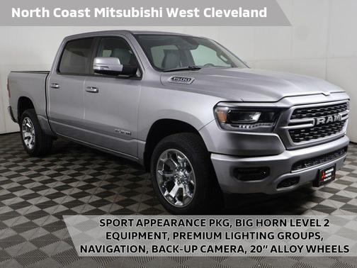 Billet Silver Metallic Clearcoat 2022 RAM 1500 Big Horn/Lone Star