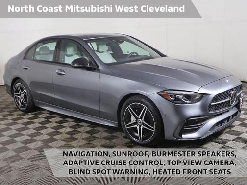 Gray 2023 Mercedes-Benz C-Class C 300 4MATIC
